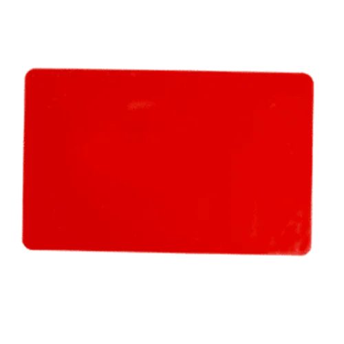 کارت PVC ساده قرمز