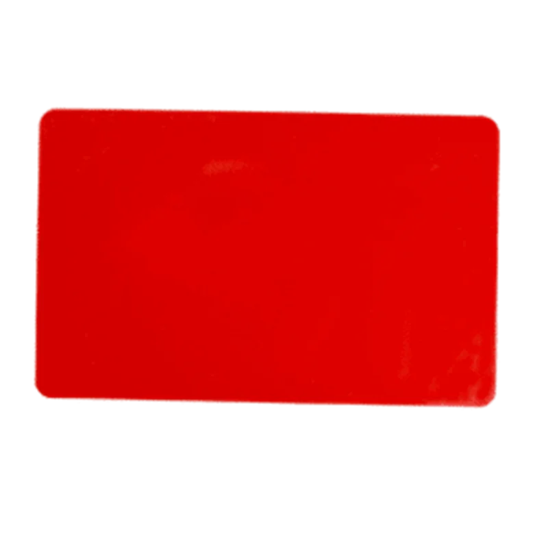 کارت PVC ساده قرمز